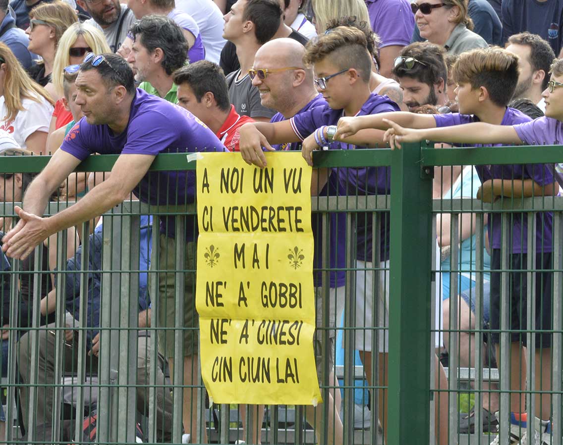 Fiorentina - Bari 1-1, Tifosi