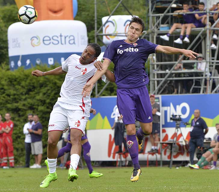 Fiorentina - Bari 1-1, Chiesa