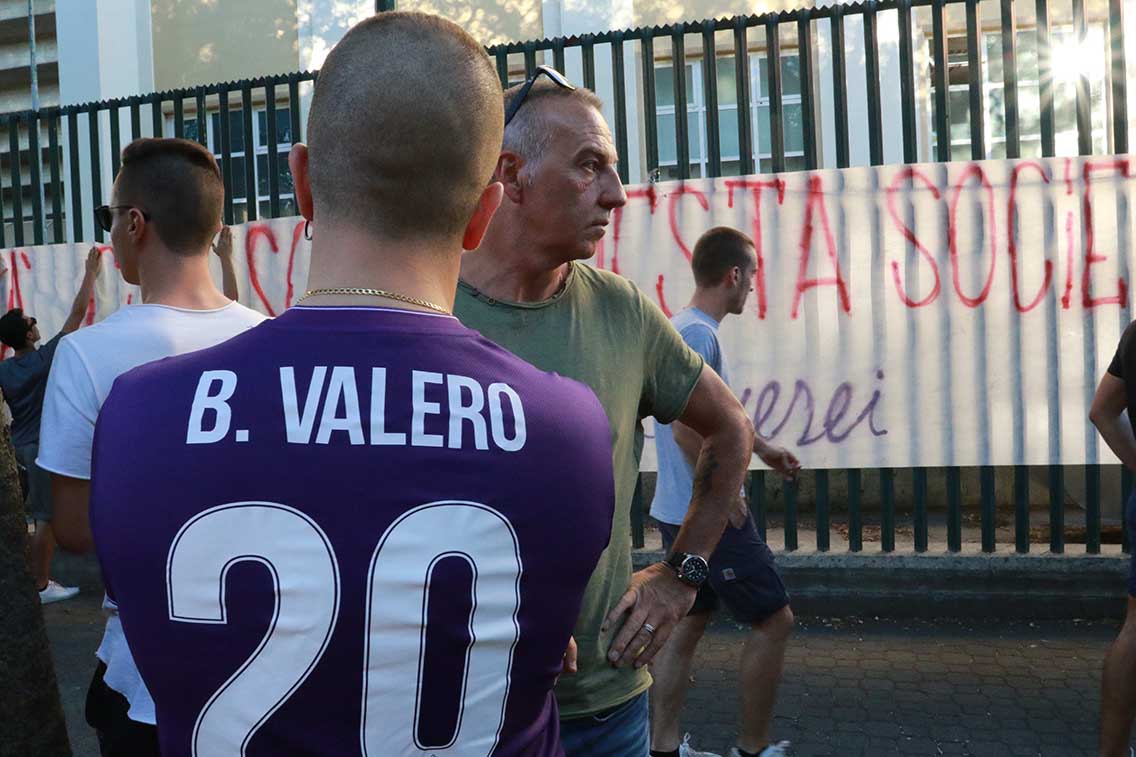 Contestazione Tifosi Stadio Franchi Salica
