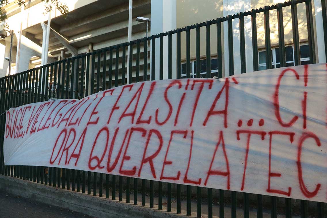 Contestazione Tifosi Stadio Franchi Salica
