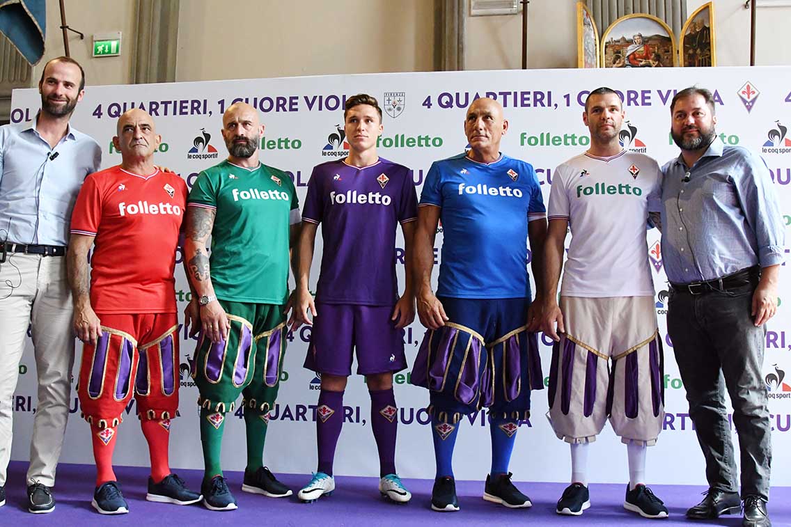 Fiorentina, scelta la maglia per la trasferta in casa dell'Atalanta