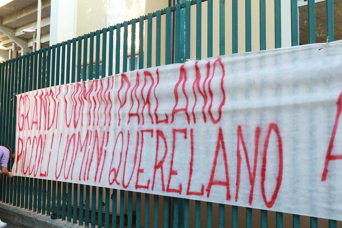 Contestazione Tifosi Stadio Franchi Salica