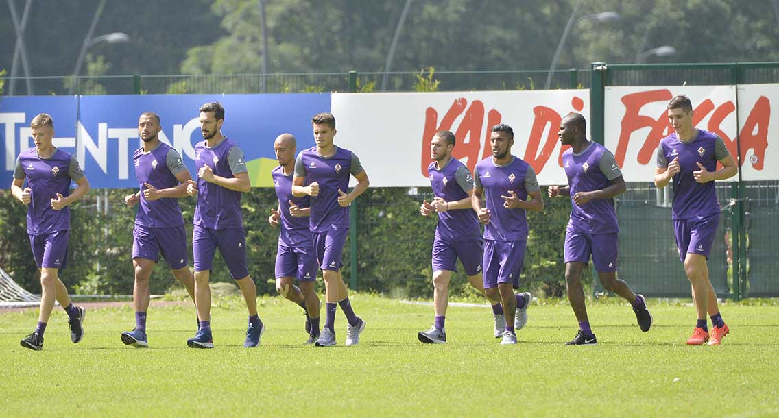 Allenamento Fiorentina Moena