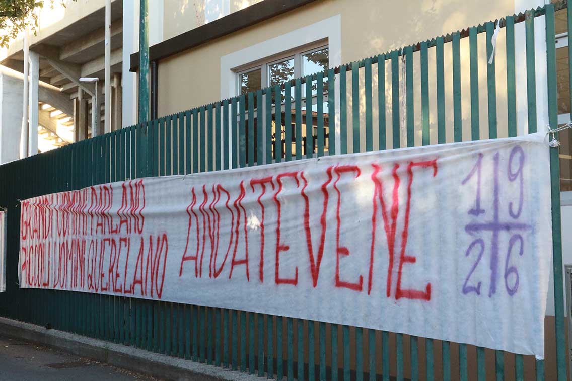 Contestazione Tifosi Stadio Franchi Salica