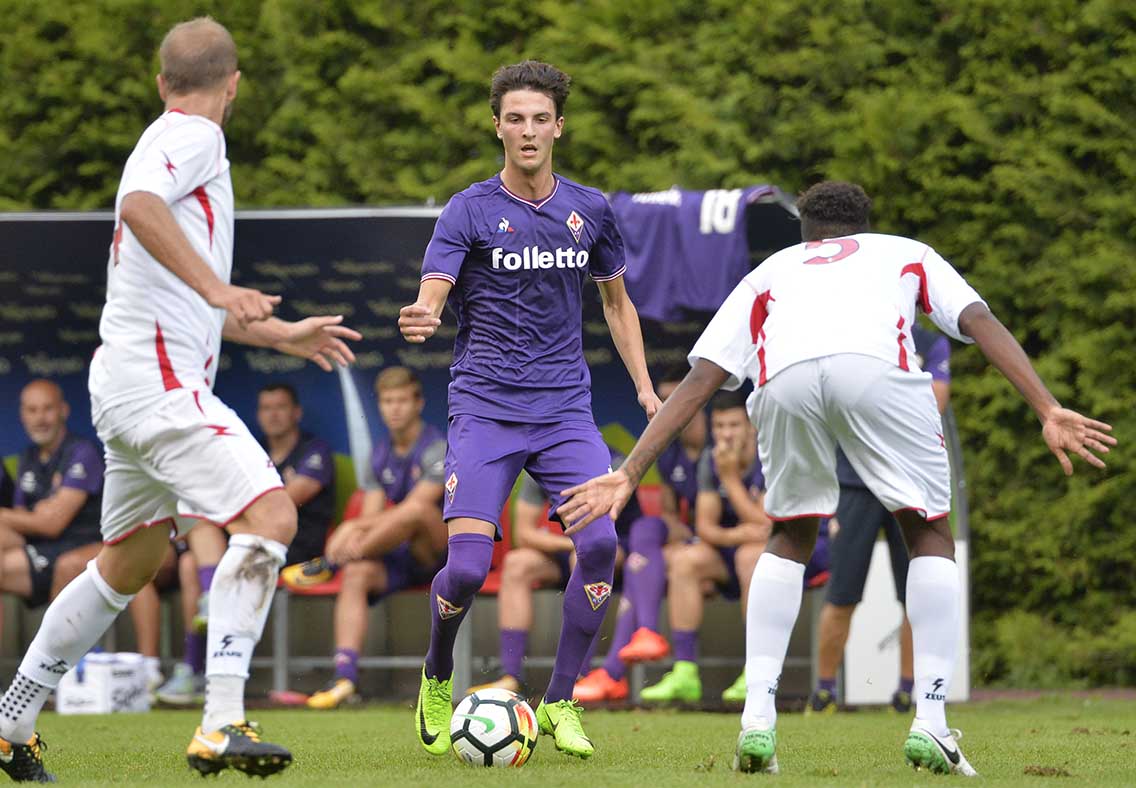 Fiorentina - Bari 1-1, Zekhnini