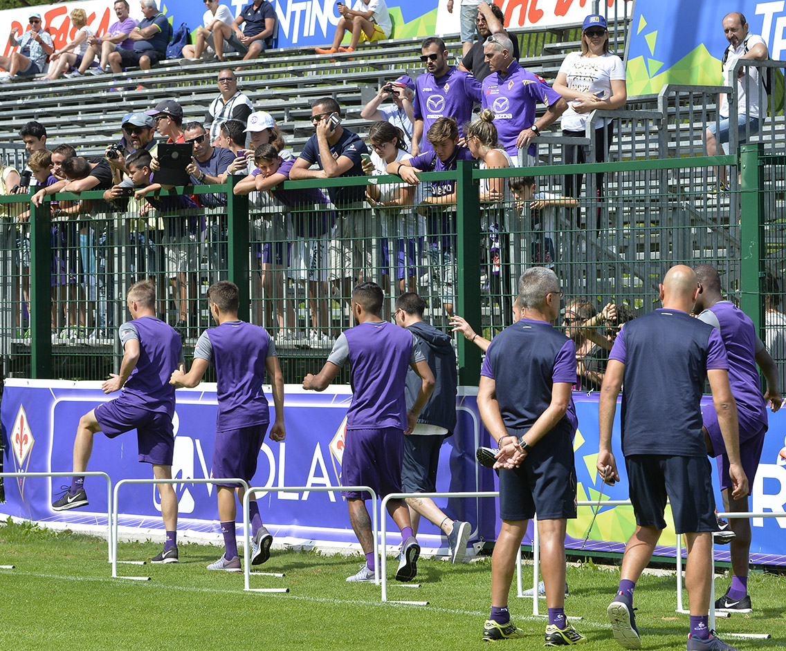 Programma della giornata: allenamento mattutino per la Fiorentina. Domani riposo