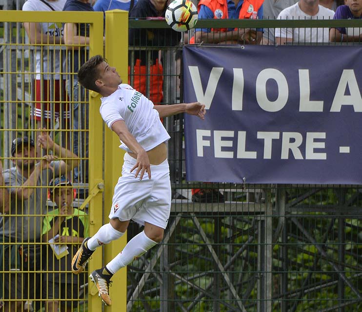 Moena, Fiorentina-Trento Hagi