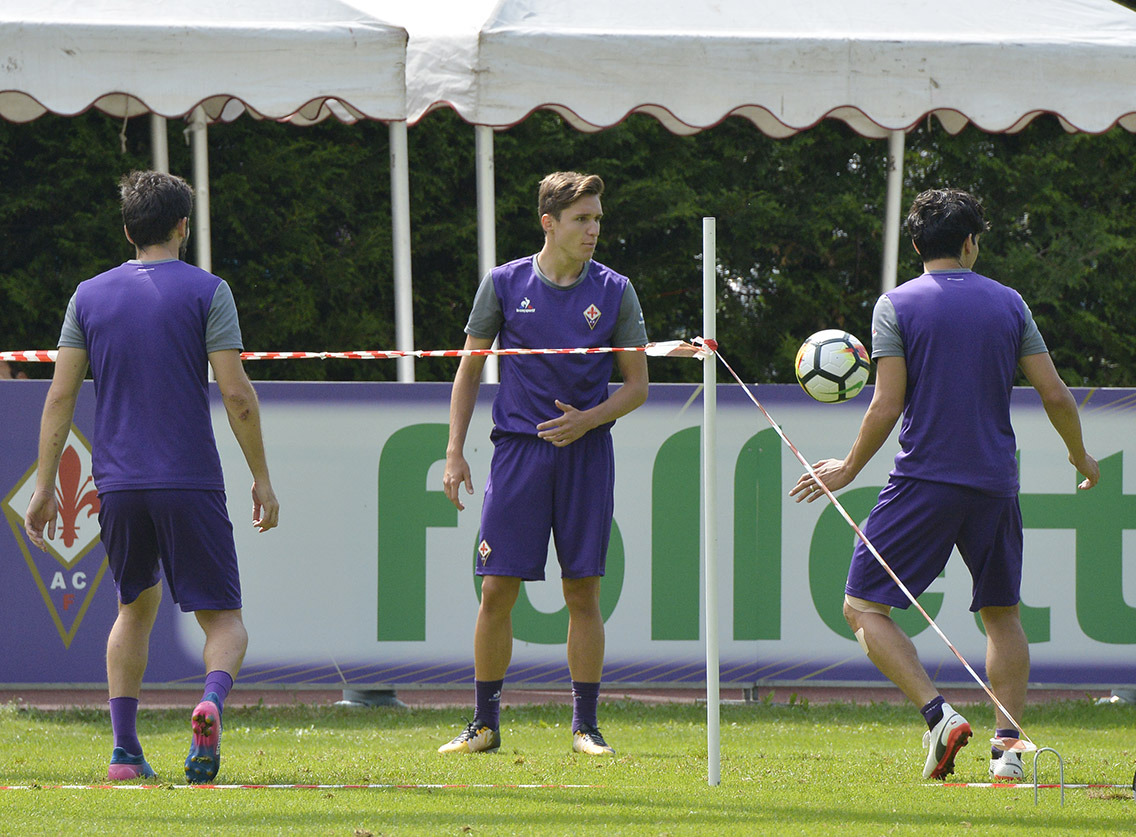 Allenamento Fiorentina Moena Chiesa
