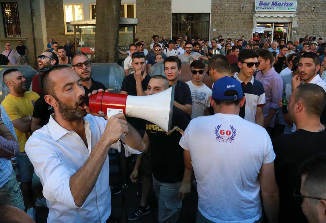 Contestazione Tifosi Stadio Franchi Salica