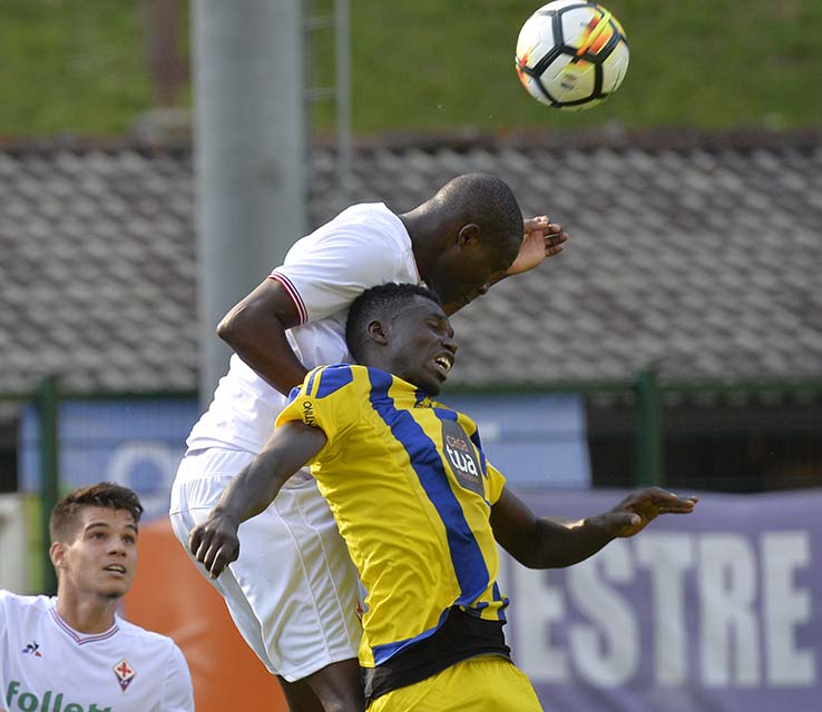 Moena, Fiorentina-Trento Babacar