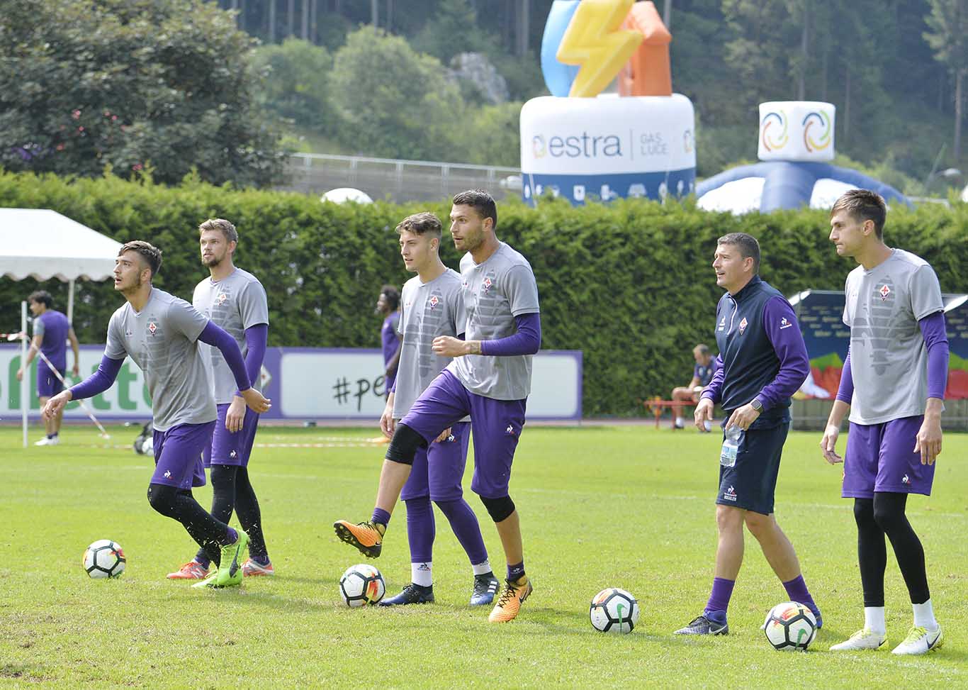 Allenamento Fiorentina Moena Portieri
