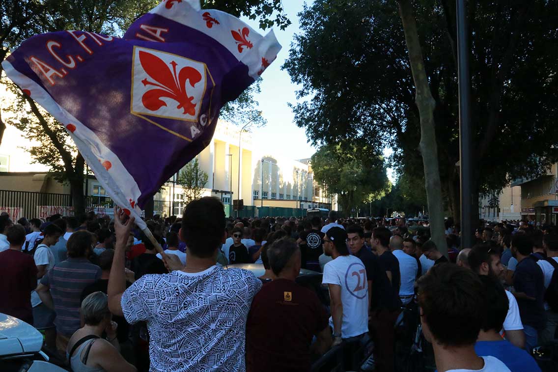 Contestazione Tifosi Stadio Franchi Salica