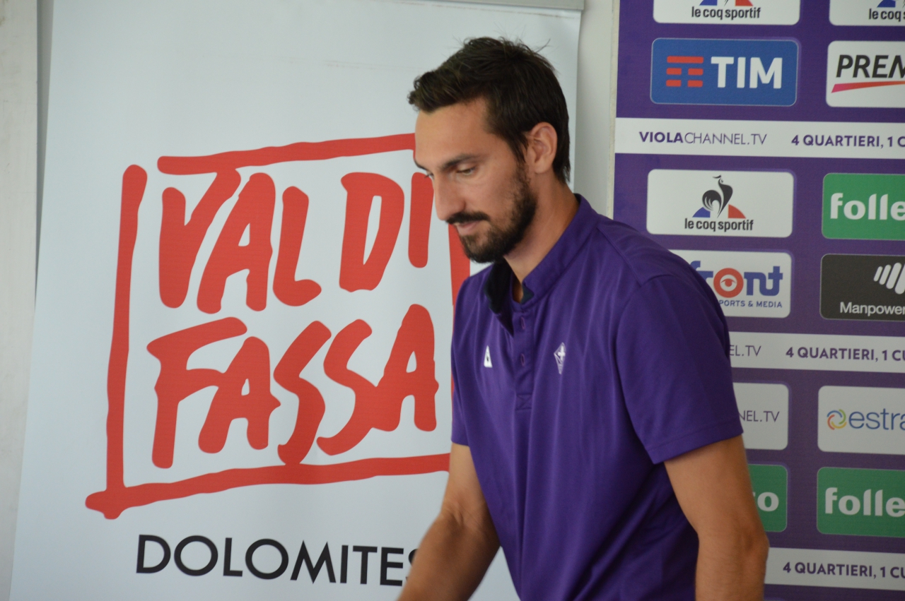 Mentre prosegue il ritiro di Moena, la Fiorentina si è ricordata di avere un grande leader
