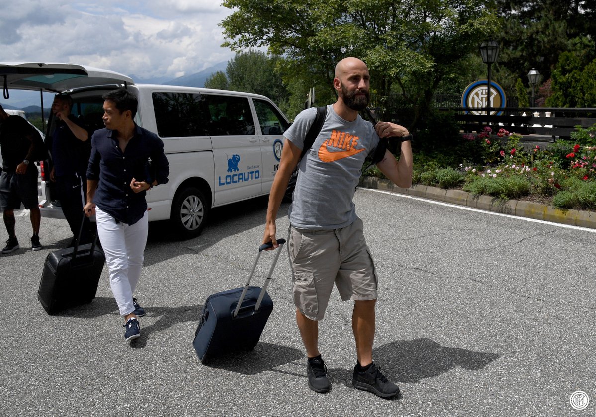 Borja Valero, visite ok: arrivato nel ritiro dell'Inter (FOTO)