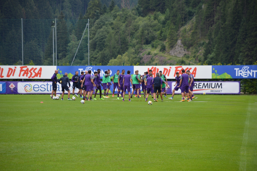 Programma di oggi: allenamento in mattinata per i viola