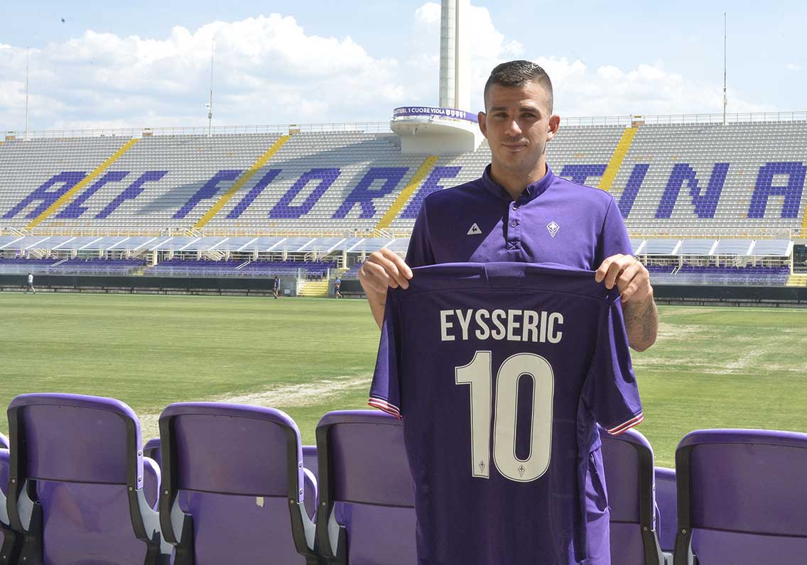 FIORENTINA 17-08-2017. PRESENTAZIONE DI VALENTIN EYSSERIC. GALASSI SILVANO