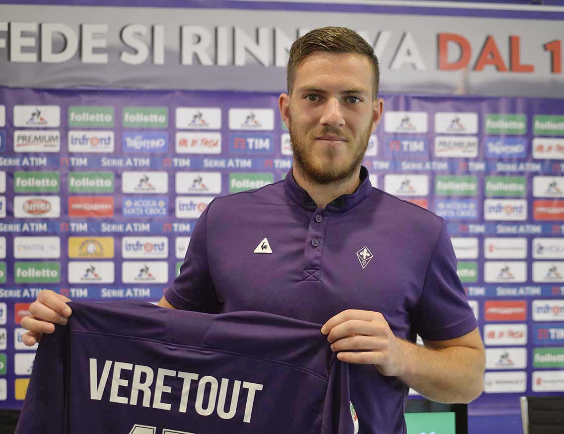 FIORENTINA 26-08-2017. PRESENTAZIONE VERETOUT JORDAN. GALASSI SILVANO
