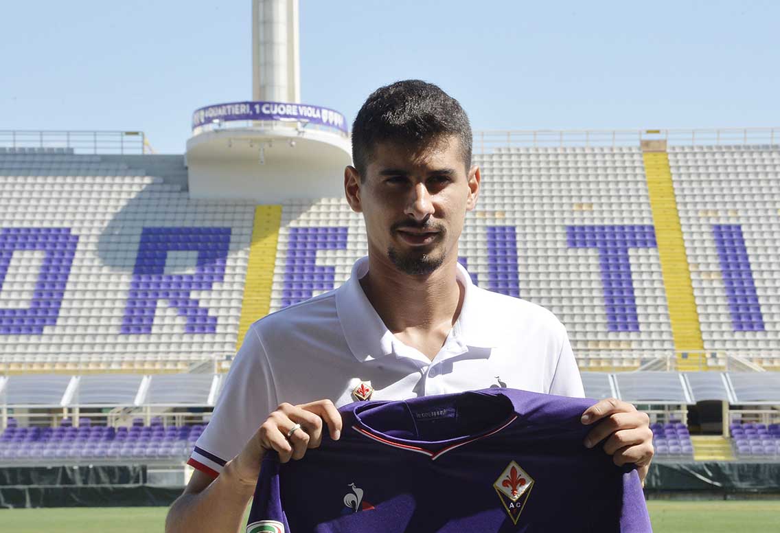 FIORENTINA 22-08-2017. PRESENTAZIONE DI GIL DIAS. GALASSI SILVANO
