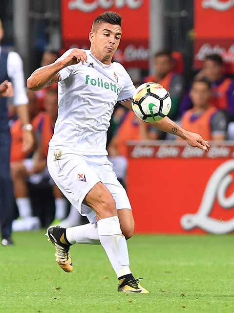INTER-FIORENTINA CAMPIONATO SERIE A 20-08-2017 GIOVANNI SIMEONE. GALASSI SILVANO