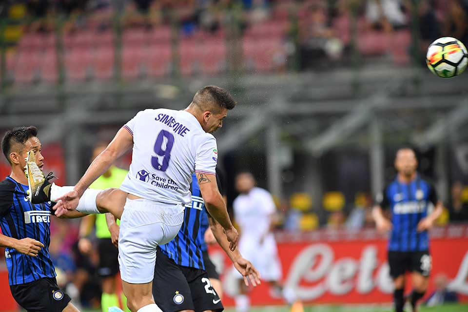 INTER-FIORENTINA CAMPIONATO SERIE A 20-08-2017 GIOVANNI SIMEONE. GALASSI SILVANO