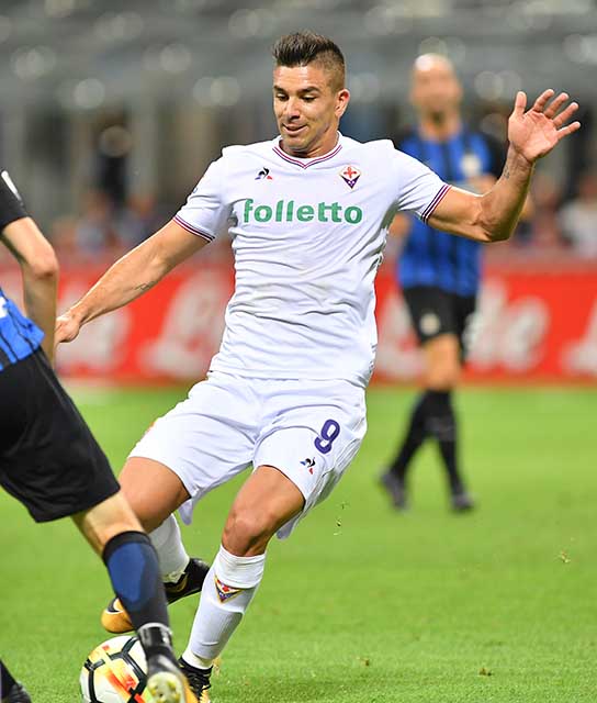 INTER-FIORENTINA CAMPIONATO SERIE A 20-08-2017 GIOVANNI SIMEONE. GALASSI SILVANO