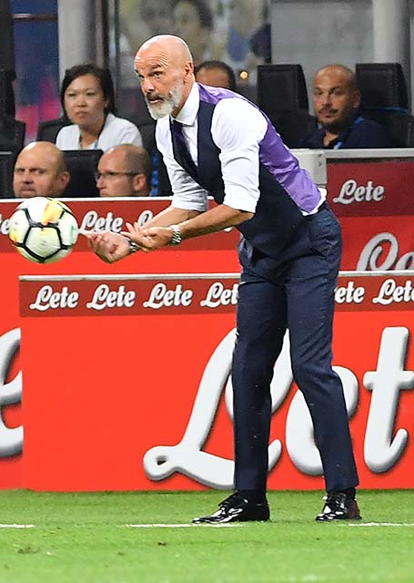 INTER-FIORENTINA CAMPIONATO SERIE A 20-08-2017 STEFANO PIOLI. GALASSI SILVANO