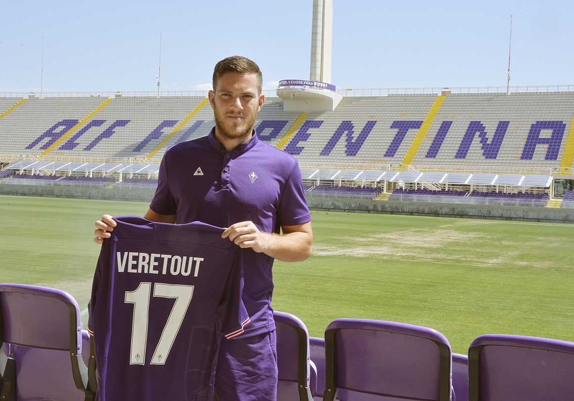FIORENTINA 26-08-2017. PRESENTAZIONE VERETOUT JORDAN. GALASSI SILVANO