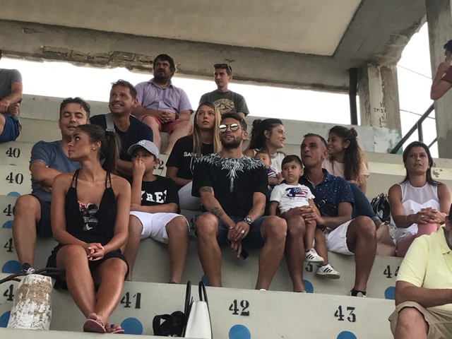 Da Viareggio, a vedere Fiorentina-Parma anche... Domenico Berardi (FOTO)