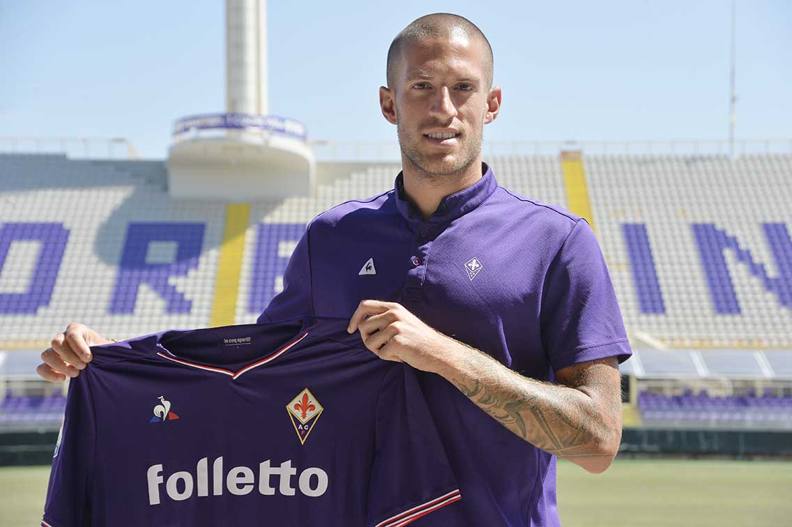 FIORENTINA 18-08-2107 PRESENTAZIONE CRISTIANO BIRAGHI. GALASSI SILVANO