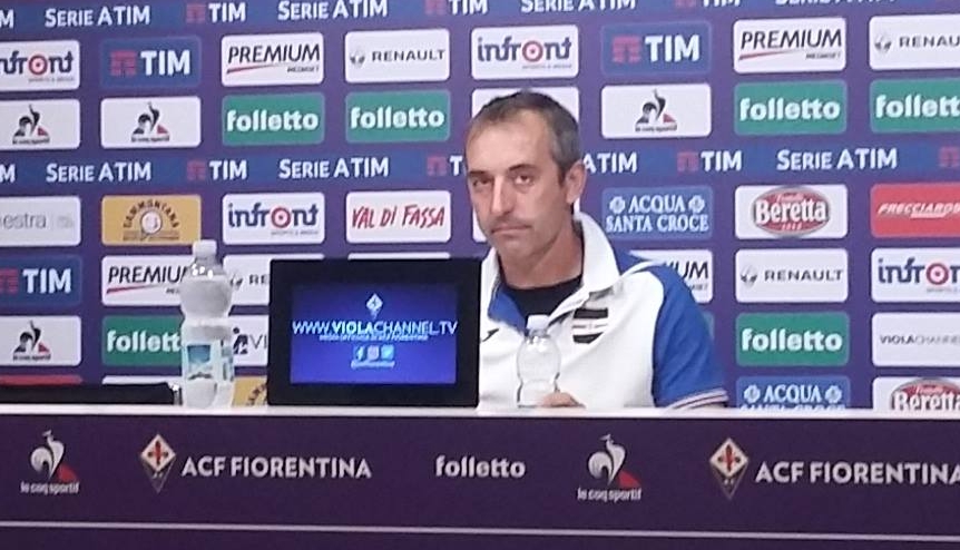 Sampdoria, Giampaolo: "Adesso pensiamo al Cagliari poi alla gara di coppa contro i viola"