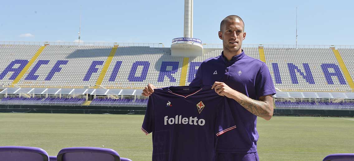 FIORENTINA 18-08-2107 PRESENTAZIONE CRISTIANO BIRAGHI. GALASSI SILVANO