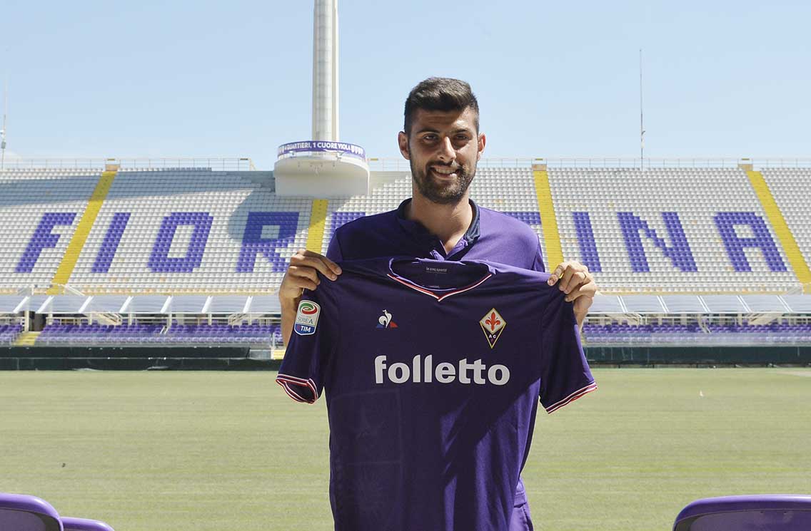 FIORENTINA 18-08-2107 PRESENTAZIONE DI MARCO BENASSI. GALASSI SILVANO