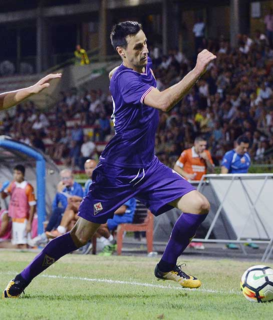 FIORENTINA-PISTOIESE 10-08-2017 NIKOLA KALINIC. GALASSI SILAVNO