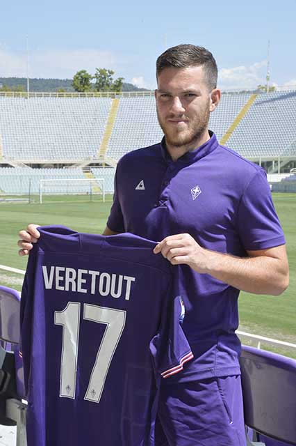 FIORENTINA 26-08-2017. PRESENTAZIONE VERETOUT JORDAN. GALASSI SILVANO