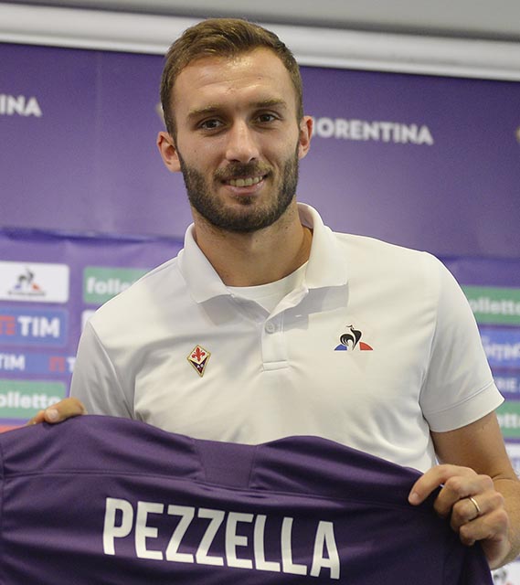 FIORENTINA 24-08-2017 PRESENTAZIONE DI GERMAN PEZZELLA. GALASSI SILVANO