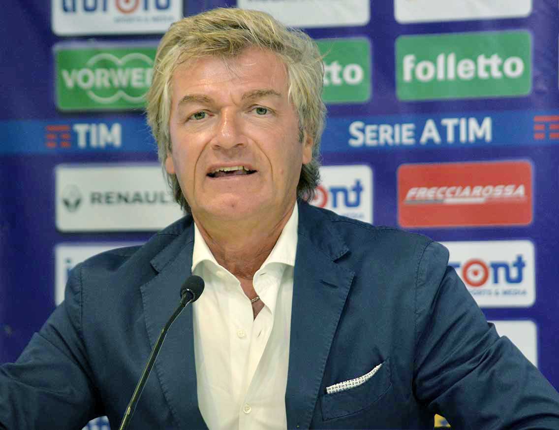 FIORENTINA 26-08-2017. PRESENTAZIONE GIANCARLO ANTOGNONI. GALASSI SILVANO