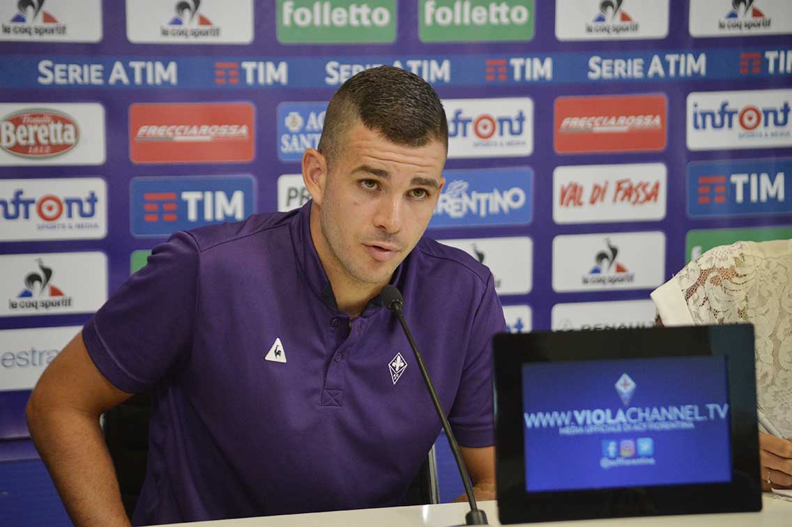FIORENTINA 17-08-2017. PRESENTAZIONE DI VALENTIN EYSSERIC. GALASSI SILVANO