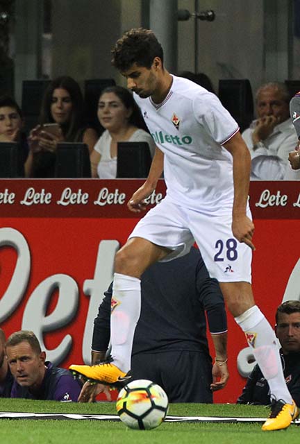 INTER-FIORENTINA CAMPIONATO SERIE A 20-08-2017 GIL DIAS. GALASSI SILVANO