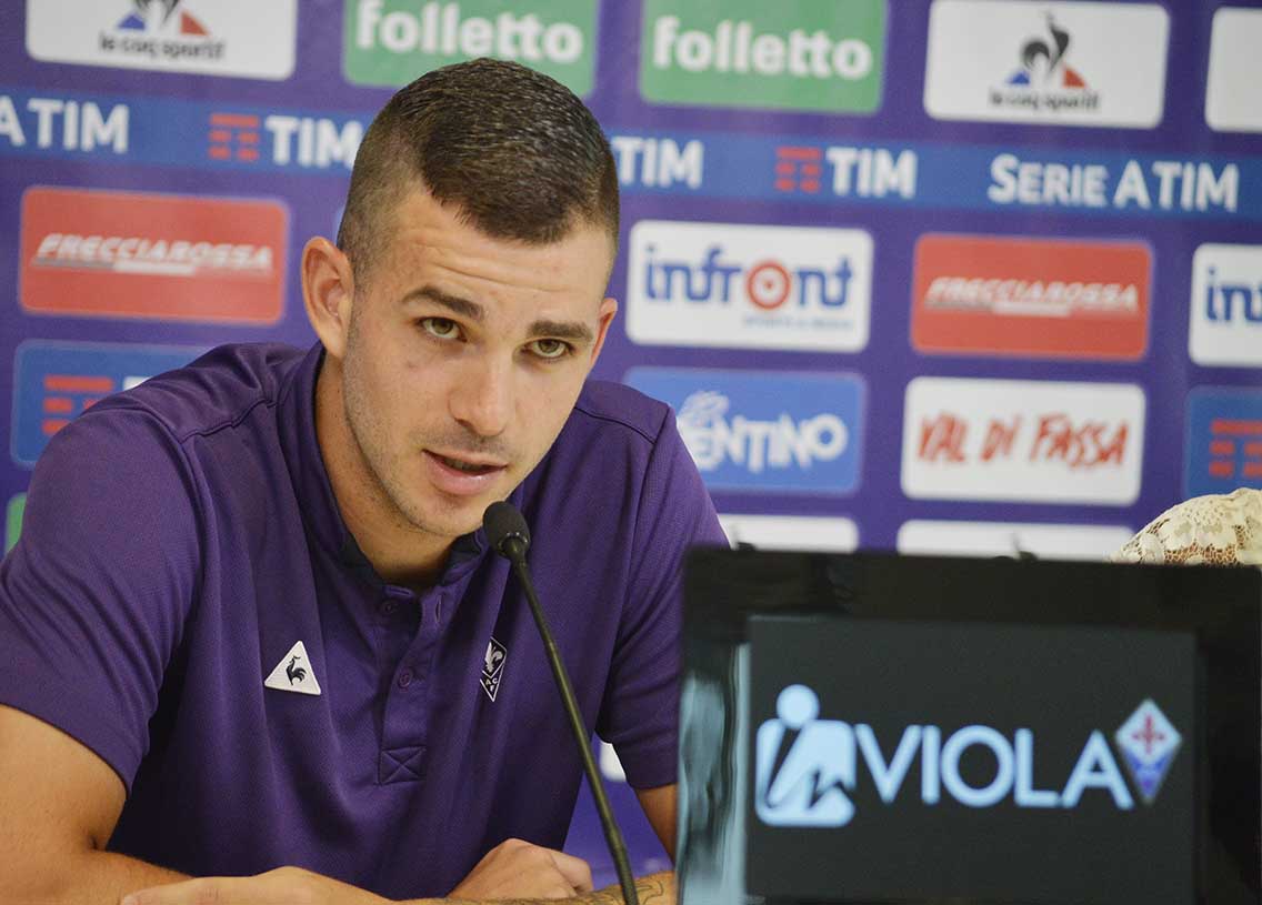 FIORENTINA 17-08-2017. PRESENTAZIONE DI VALENTIN EYSSERIC. GALASSI SILVANO