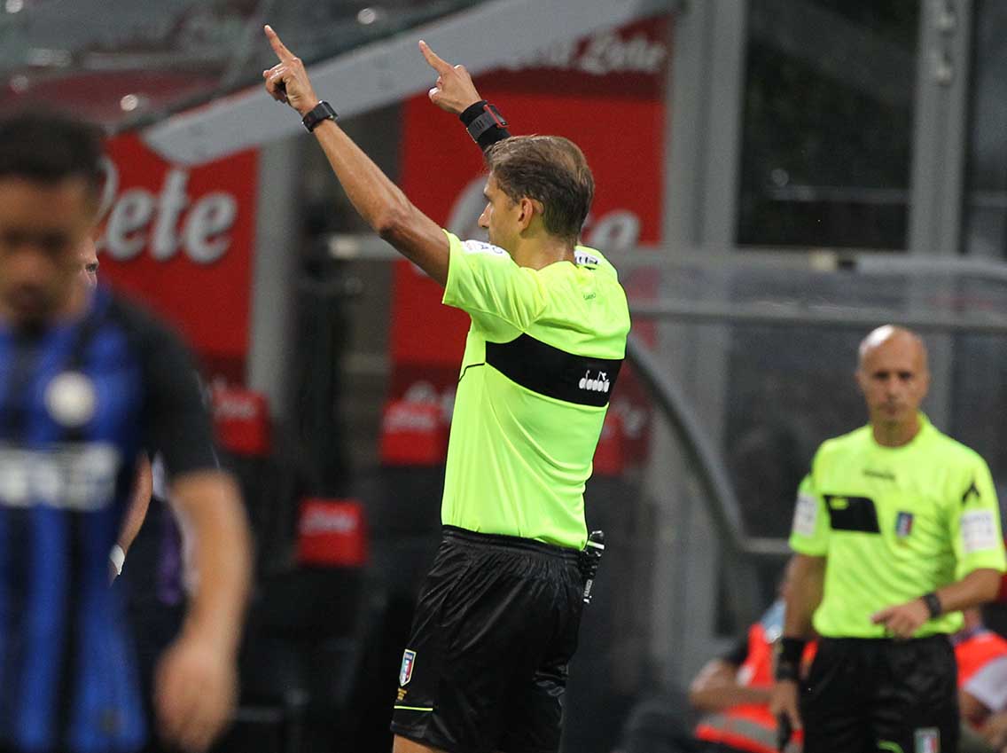 Tagliavento: "Ero scettico sul VAR ma in 45 minuti di Inter-Fiorentina mi sono ricreduto"