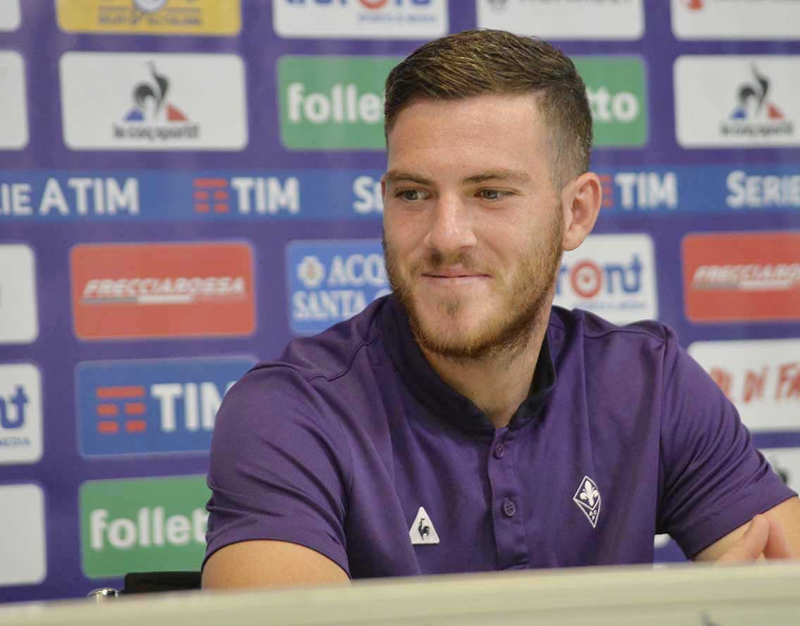 FIORENTINA 26-08-2017. PRESENTAZIONE VERETOUT JORDAN. GALASSI SILVANO
