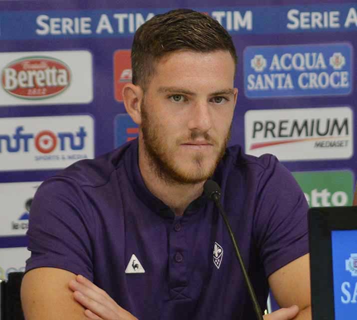 FIORENTINA 26-08-2017. PRESENTAZIONE VERETOUT JORDAN. GALASSI SILVANO