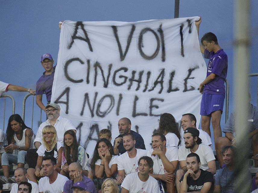 striscione fiorentina pistoiese
