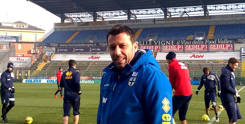 Qui Parma, lavoro personalizzato per Diakhate e Sierralta. Kucka parzialmente in gruppo