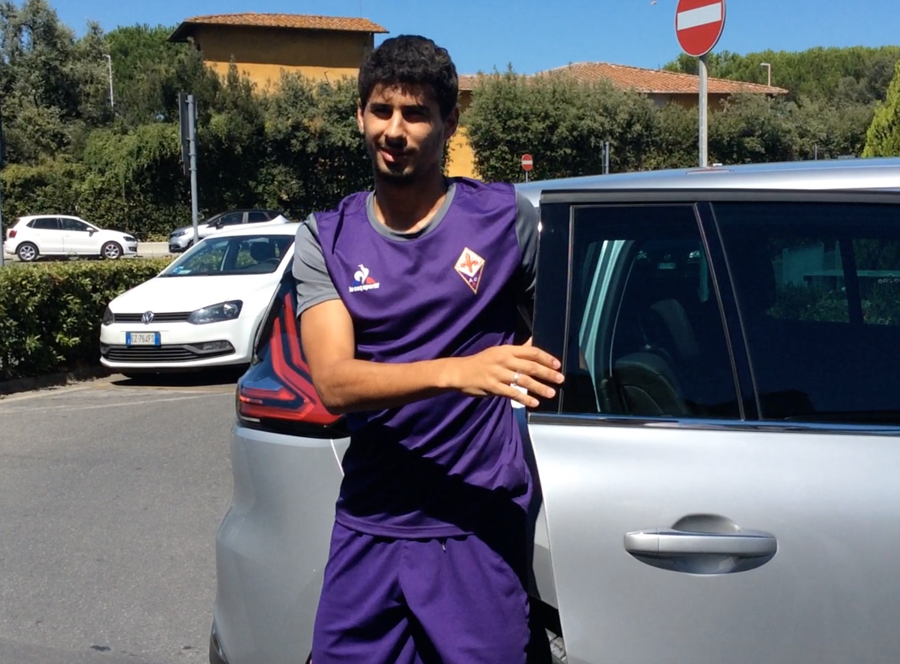 Gil Dias arrivato a Firenze per le visite mediche (FOTO)