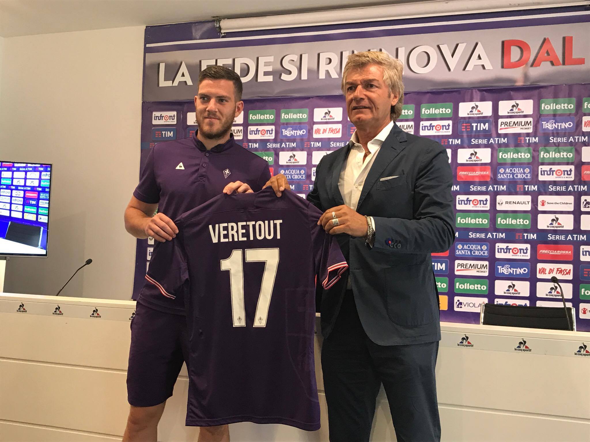 Veretout: "La Fiorentina è una grande squadra e mi aspetto una bella avventura"