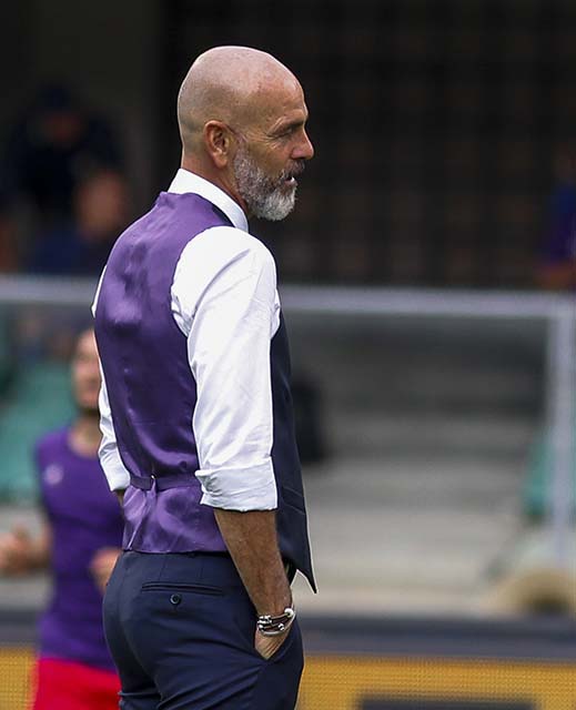 VERONA-FIORENTINA 10-09-2017. STEFANO PIOLI. GALASSI SILVANO