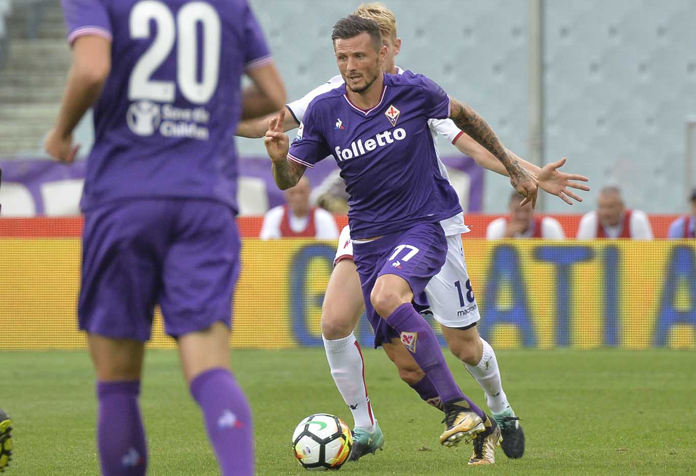 Fiorentina-Bologna Thereau