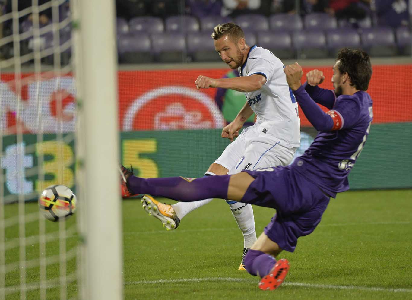 FIORENTINA-ATALANTA 24-09-2017. DAVIDE ASTORI E KURTIC. SILPRESS/GALASSI SILVANO