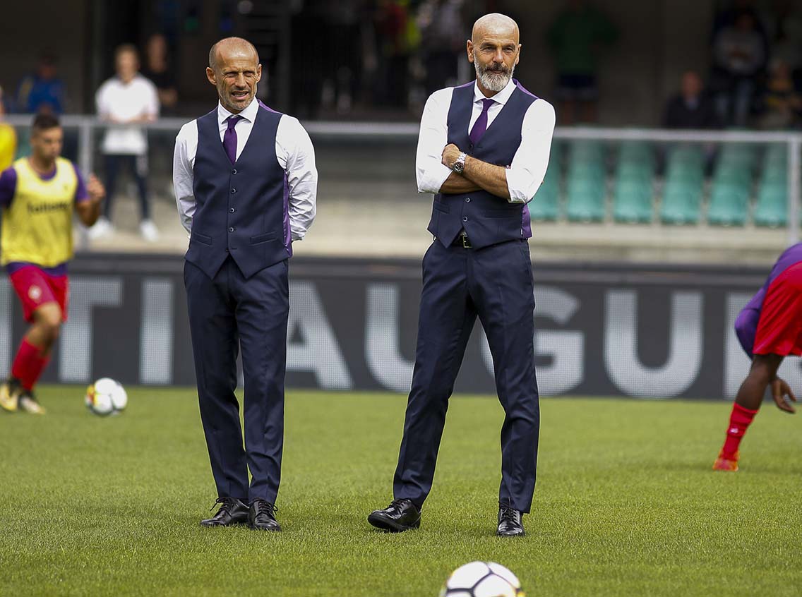 VERONA-FIORENTINA 10-09-2017. STEFANO PIOLI. GALASSI SILVANO